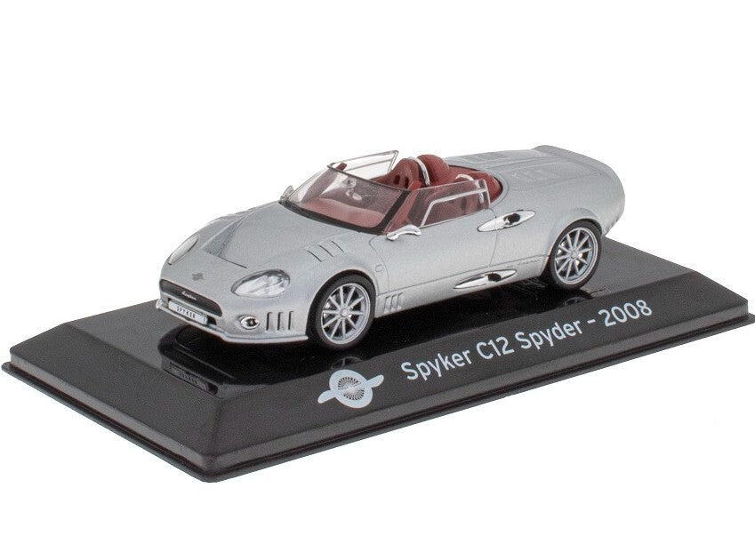 Spyker C12 Spyder 2008 cu vitrina - 1/43 Altaya