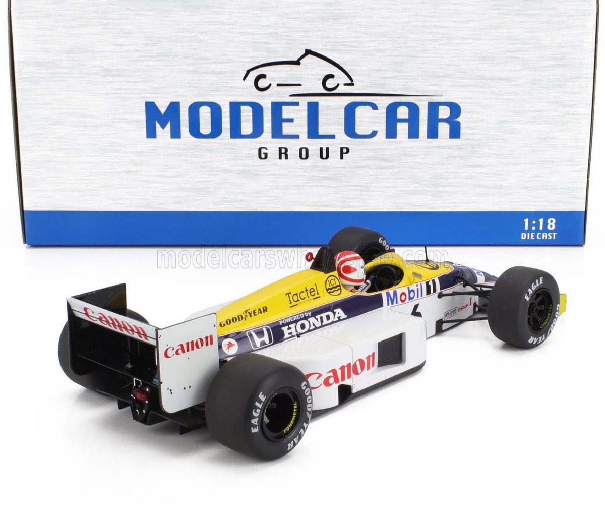 Formula 1 Williams FW11 #5 N. Mansell British GP 1986 - 1/18 Model Car Group