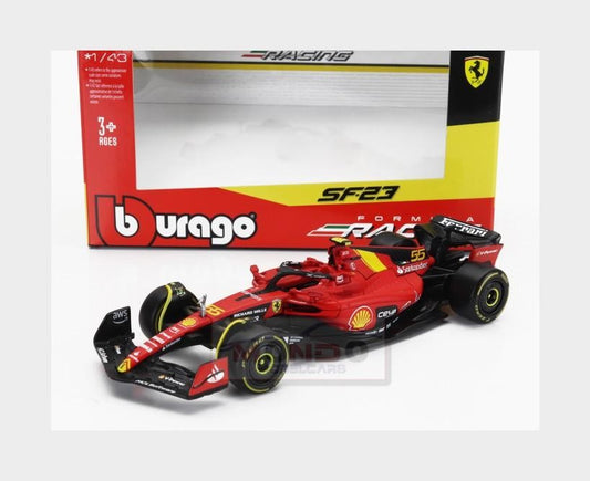 Formula 1 Carlos Sainz Jr. Ferrari SF-23 #55 3rd Italy GP Formula 1 2023 - 1/43 Bburago