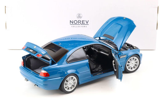 BMW M3 2000 albastru 1000pcs - 1/18 Norev