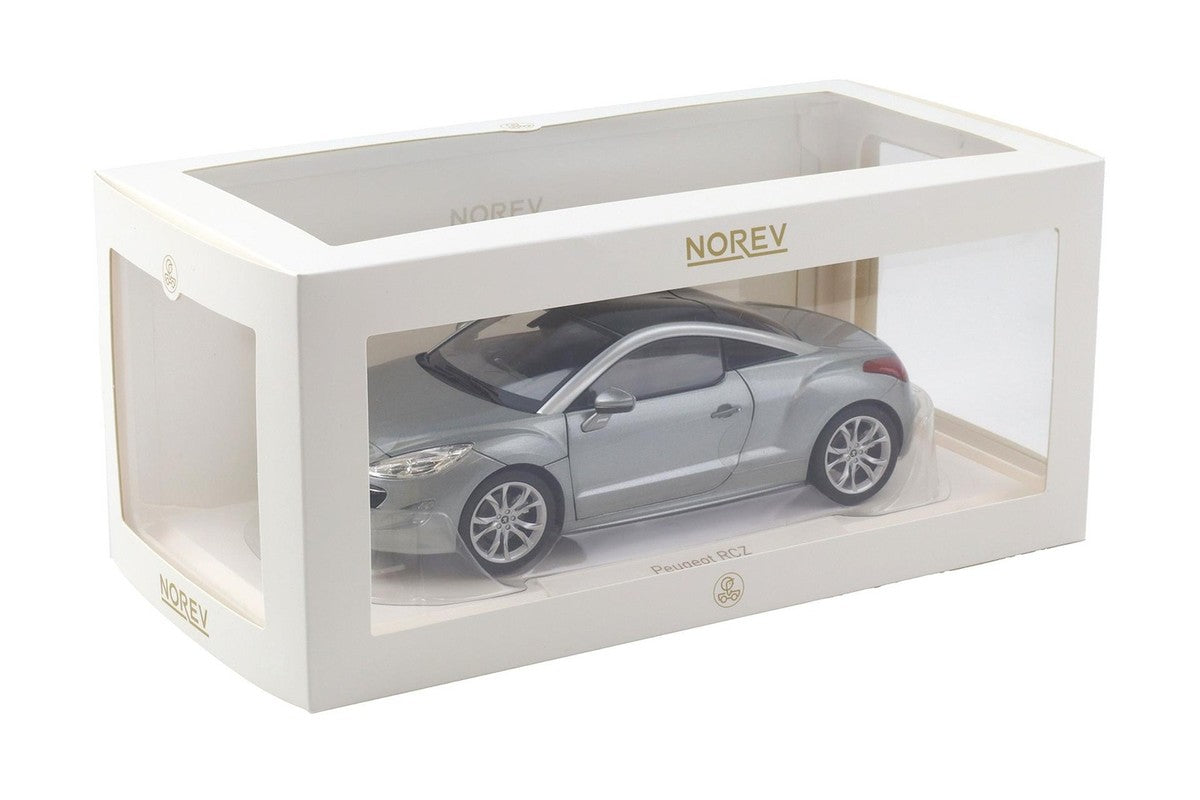 Peugeot RCZ 2010 mercury grey - 1/18 Norev