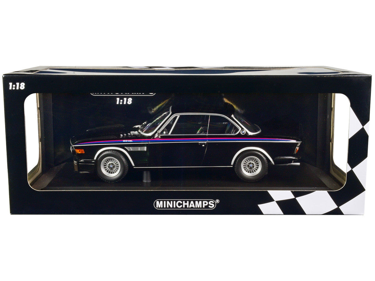 BMW 3.0 Csl 1973 negru 1/444 pcs - 1/18 Minichamps
