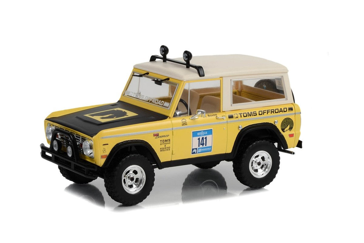 Ford Bronco #141 Rebelle Rally 1969 - 1/18 Greenlight