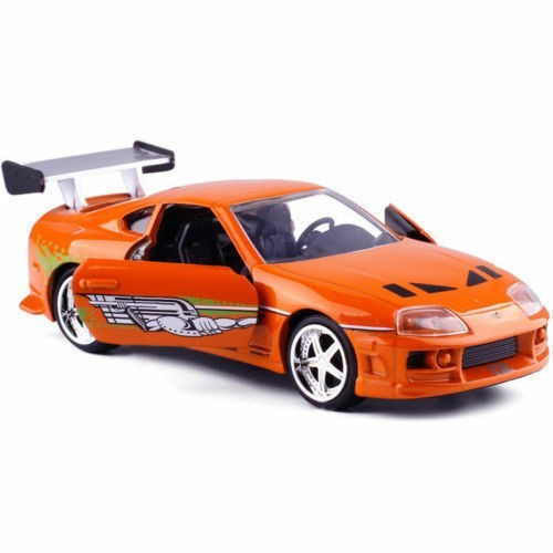 Toyota Supra portocalie Fast&Furious - 1/32 Jada