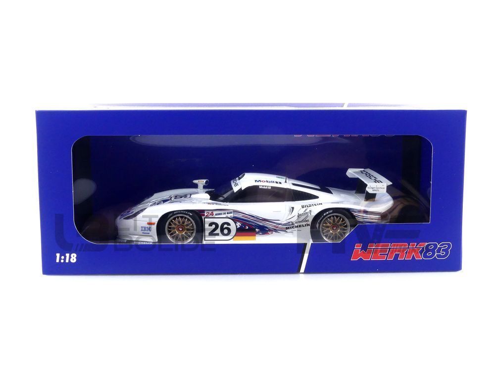 Porsche 911 GT1 #26 Emmanuel Collard - Ralf Kelleners - Yannick Dalmas 24h Le Mans 1997 - 1/18 Werk83