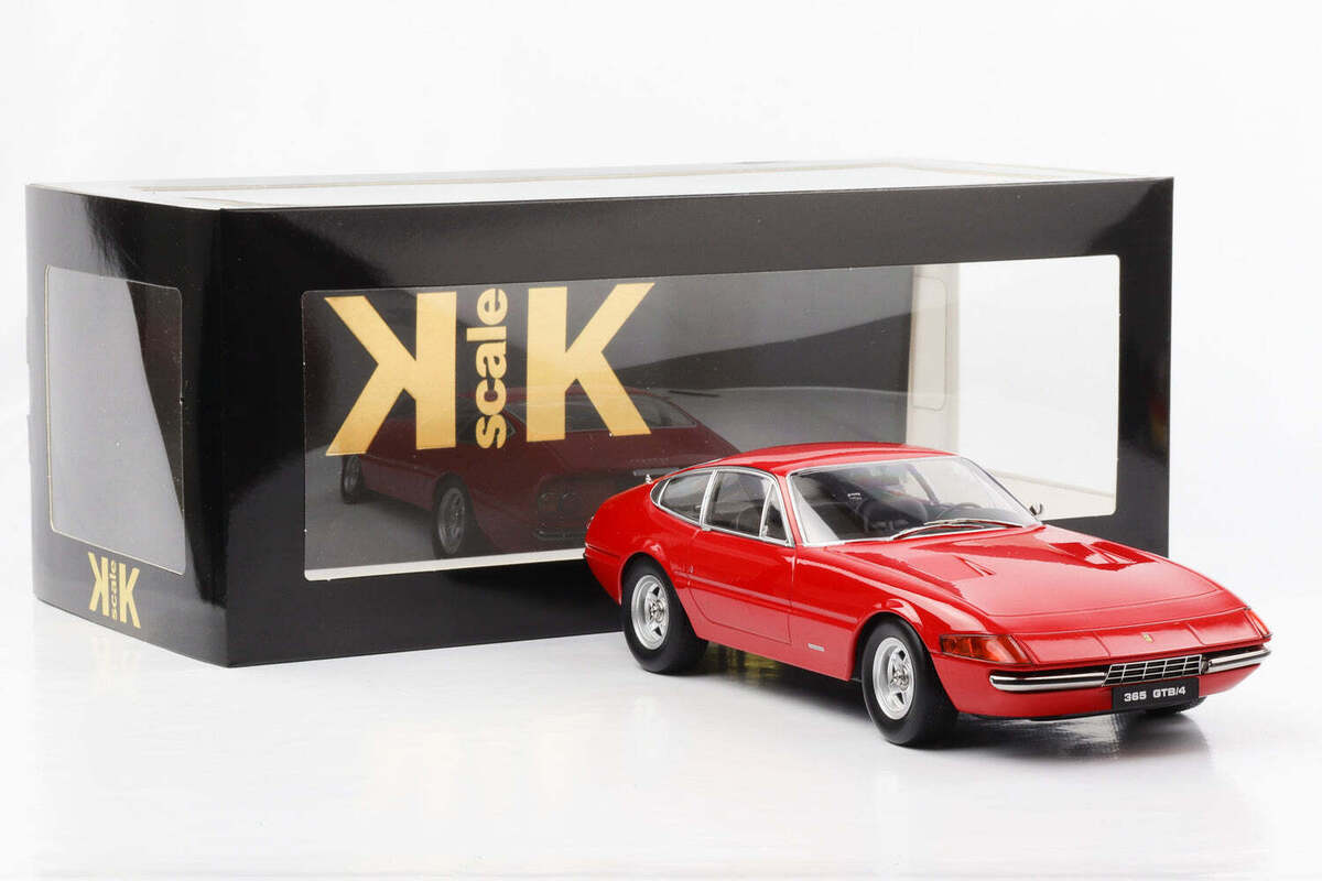 Ferrari 365 GTB/4 1971 rosu - 1/18 KK Scale