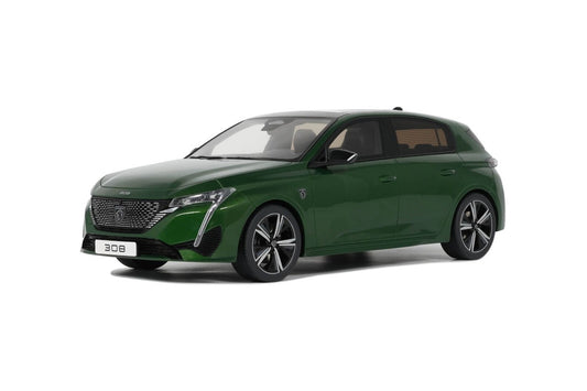 Peugeot 308 GT verde - 1/18 Otto Mobile