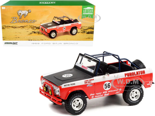 Ford Baja Bronco 1969 - 1/18 Greenlight