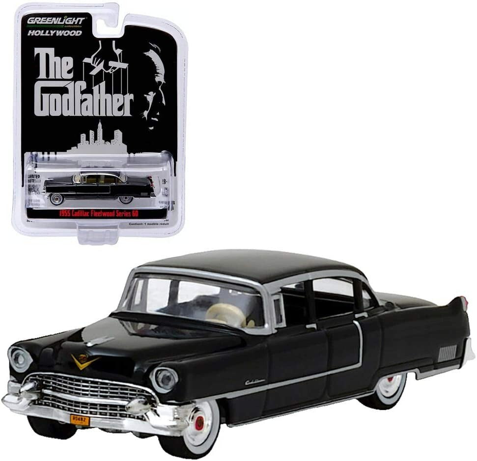 Cadillac Fleetwood Series 60 1955 The Godfather - 1/64 Greenlight