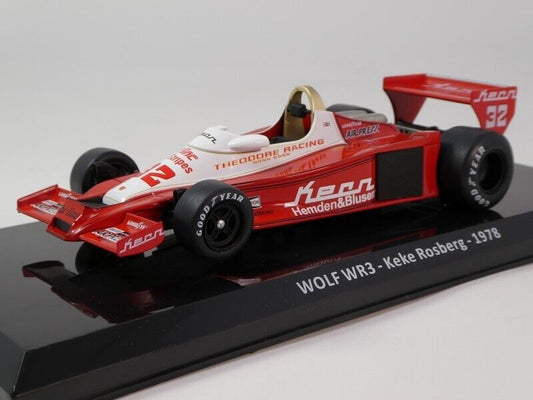 Formula 1 Wolf WR3 Keke Rosberg 1978 - 1/24 Premium Collectibles