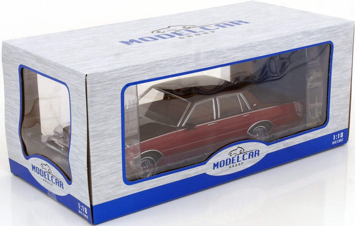 Chevrolet Caprice 1987 dark red metallic - 1/18 Model Car Group