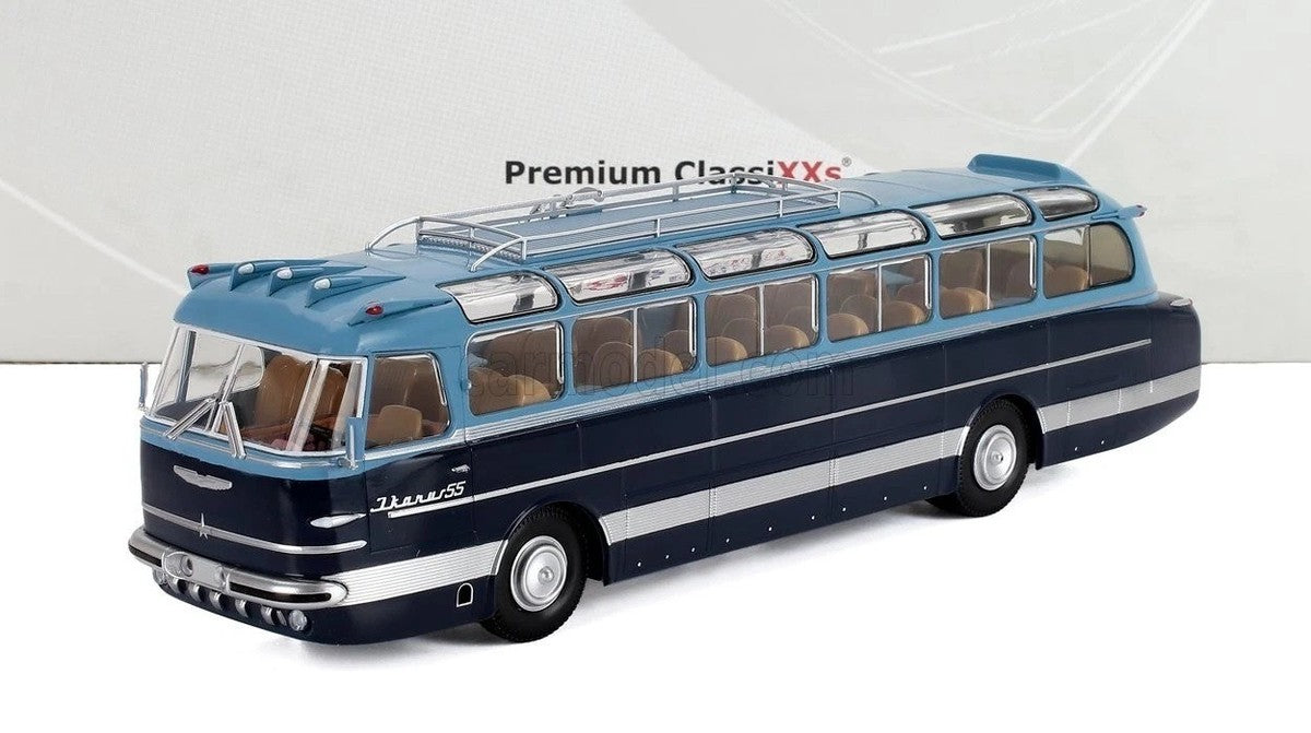 Autobuz Ikarus 55 albastru - 1/43 Premium Classixxs