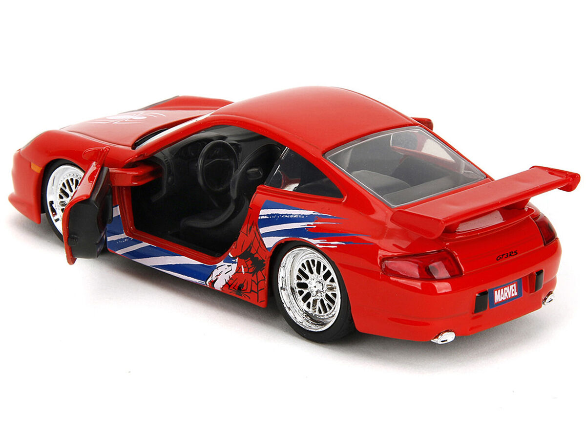 Porsche 911 GT3 RS 996 Spiderman - 1/32 Jada