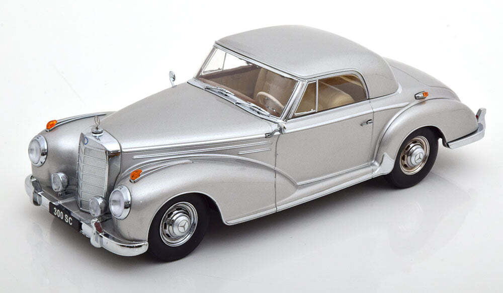 Mercedes 300 SC Coupe 1955 argintiu - 1/18 KK-Scale