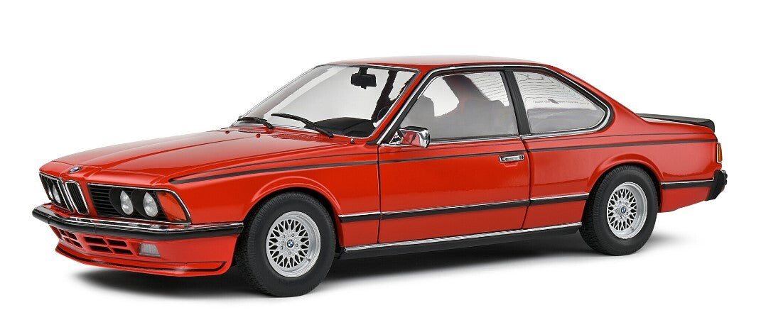 BMW 635 Csi E24 rosu 1984 - 1/18 Solido