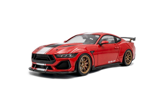 Ford Shelby Mustang super snake rosu 2024 - 1/18 Solido