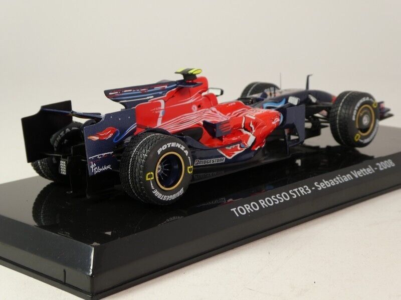 Formula 1 Toro Rosso STR3 Sebastian Vettel 2008 (blister spart)- 1/24 Altaya