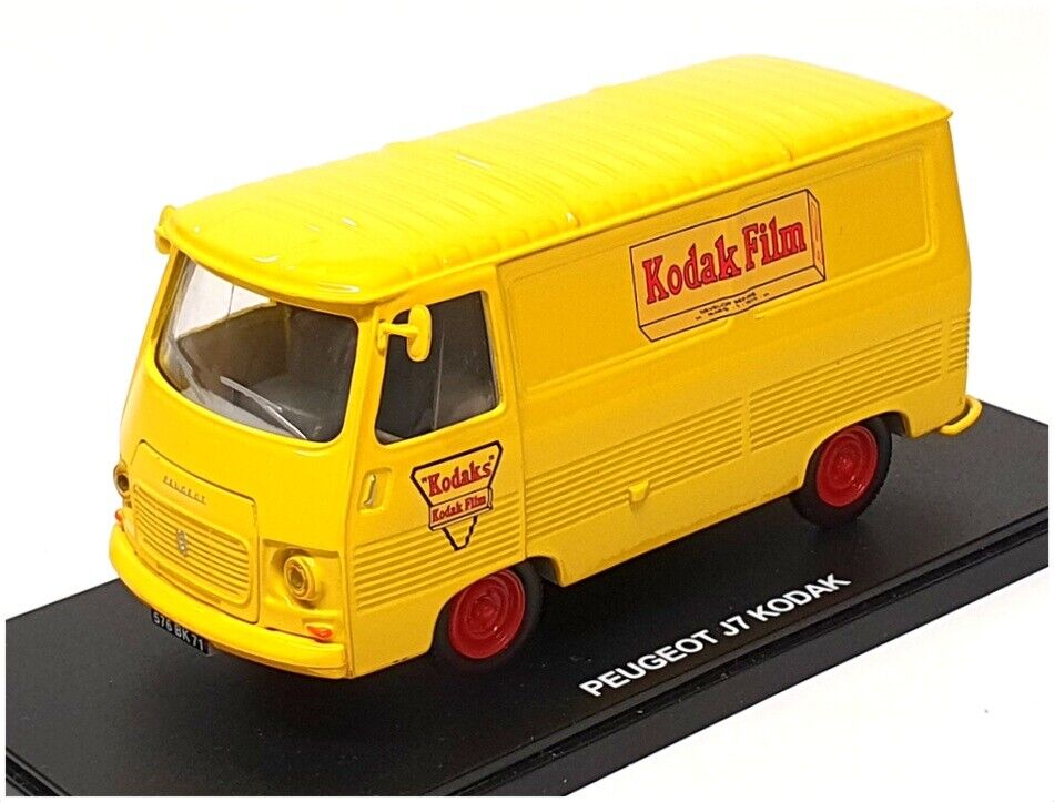 Peugeot J7 Kodak cu vitrina plexiglass - 1/43 Echelle