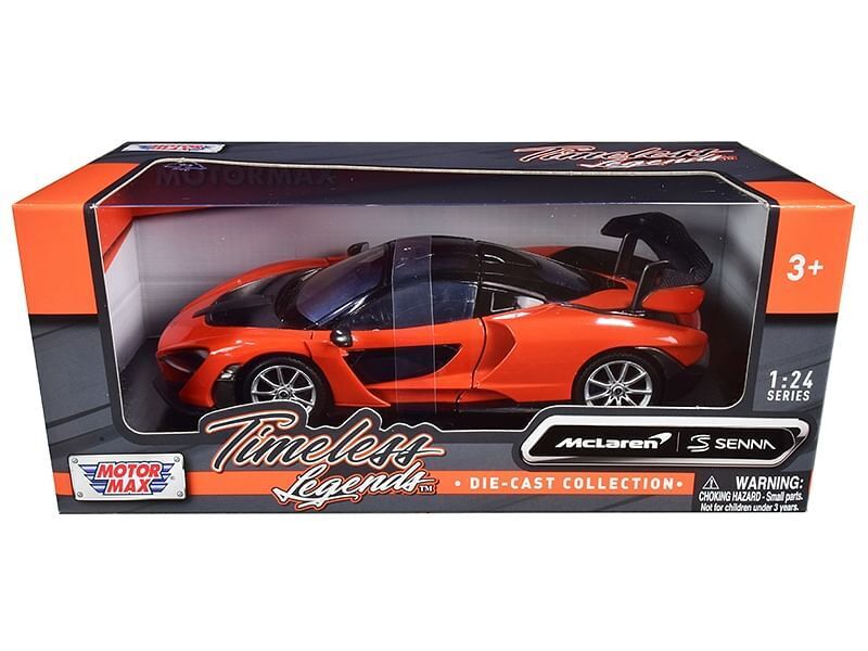 McLaren Senna portocaliu/negru - 1/24 Motormax