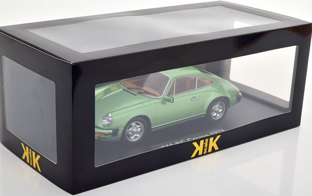 Porsche 911 SC Coupe 1978 verde deschis - 1/18 KK-Scale