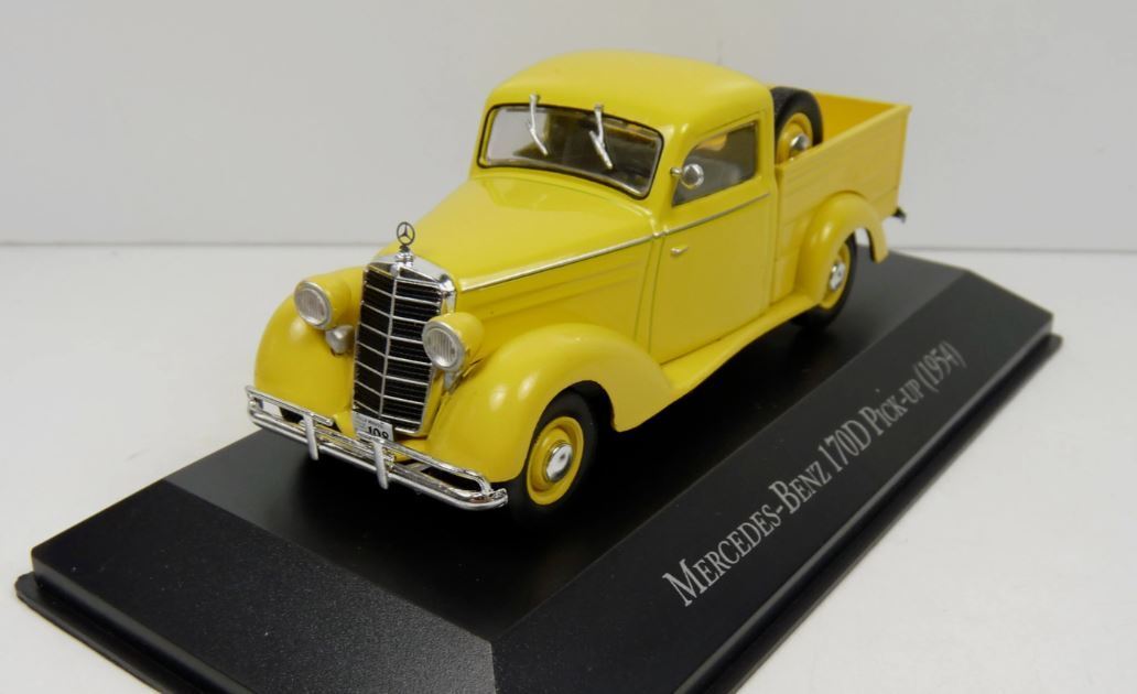 Mercedes-Benz 170D Pick-up 1954 galben - 1/43 Altaya