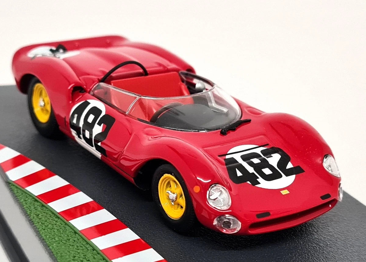 Ferrari Dino 206 SP Cesana-Sestriere 1965 #482 cu vitrina plexiglass - 1/43 Altaya
