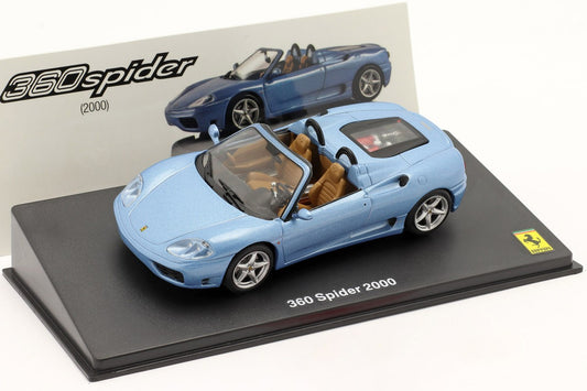 Ferrari 360 Spider 2000 cu vitrina plexiglass - 1/43 Altaya