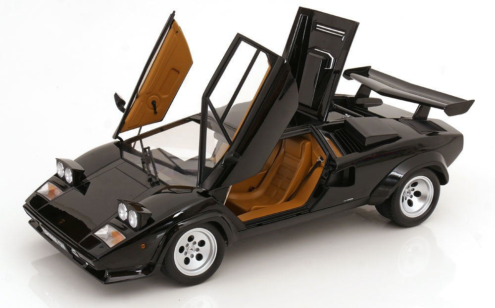 Lamborghini Countach LP 5000 S QV 1985 negru - 1/12 KK-Scale