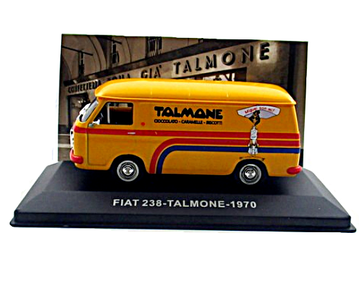 FIAT 238- TALMONE 1970 cu vitrina plexiglass - 1/43 Altaya