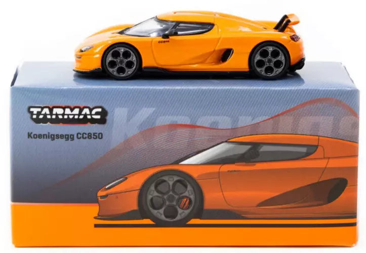 Koenigsegg CC850 orange - 1/64 Tarmac
