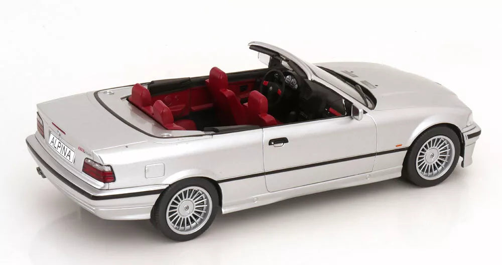 BMW Alpina B3 3.2 Convertible Silver - 1/18 Model Car Group