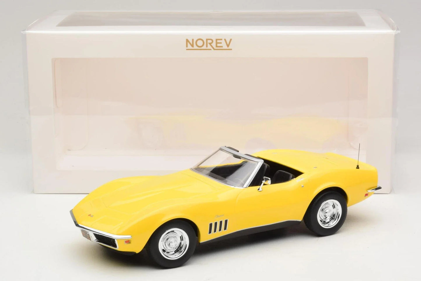Chevrolet Corvette Cabriolet 1969 Daytona Yellow - 1/18 Norev