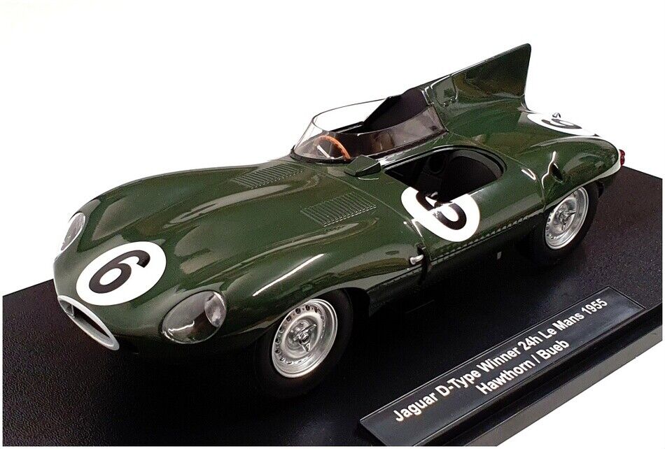 Jaguar d-type winner 24h Le Mans 1955 Hawthorn/Bueb - 1/18 CMR