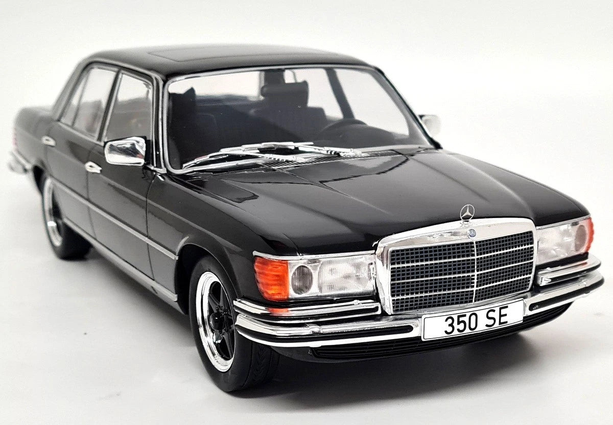 Mercedes-Benz 350 SE W116 negru - 1/18 Model Car Group