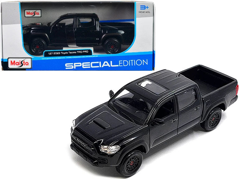 Toyota Tacoma TRD PRO 2023 neagra - 1/27 Maisto