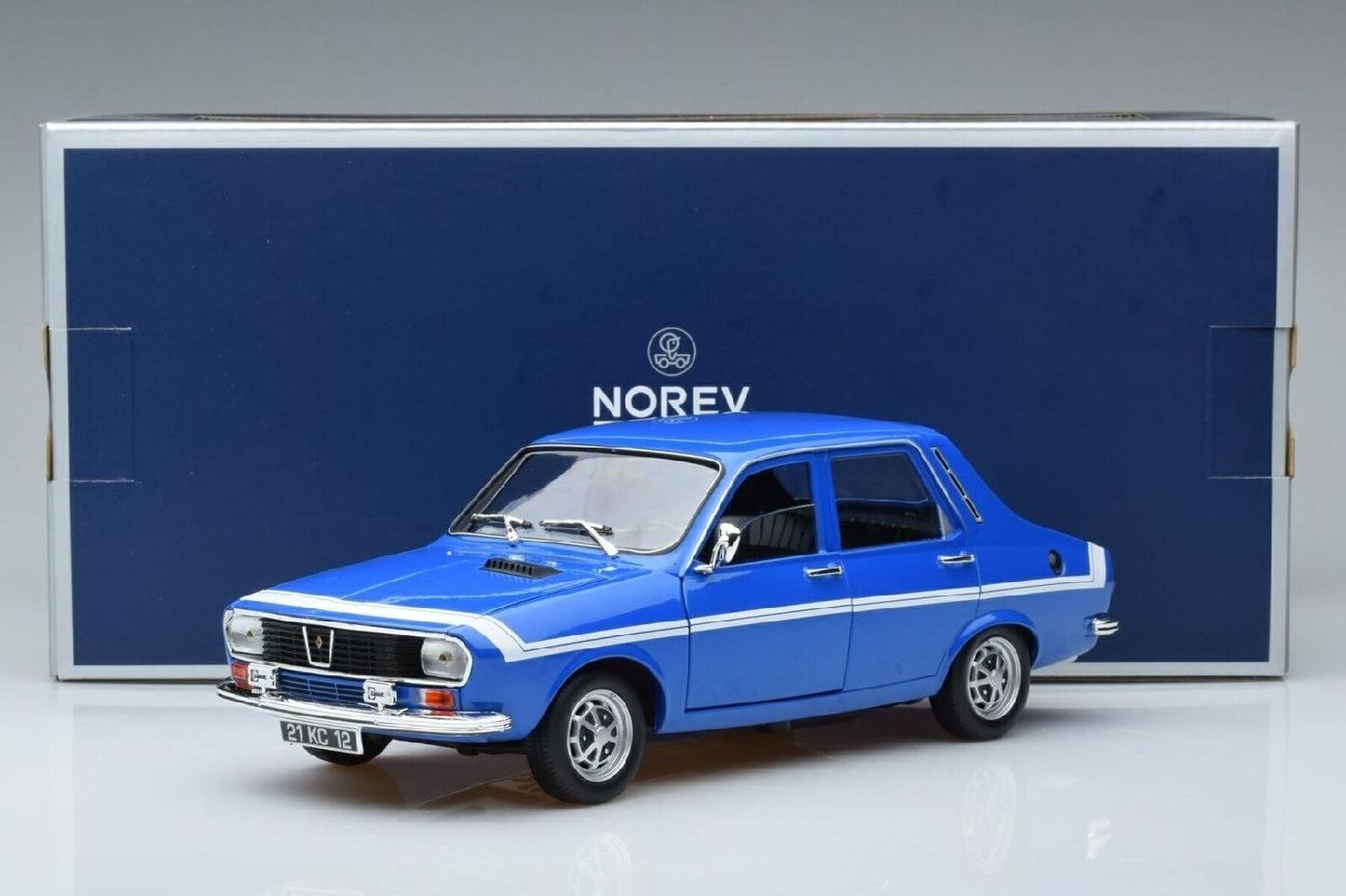 Renault 12 Gordini 1971 bleu de France - 1/18 Norev