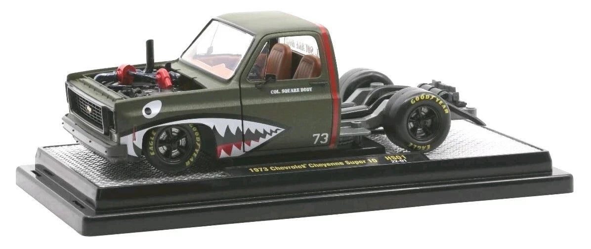 Chevrolet Cheyenne Super 10 1973 Col. Square Body - 1/24 M2 Machines