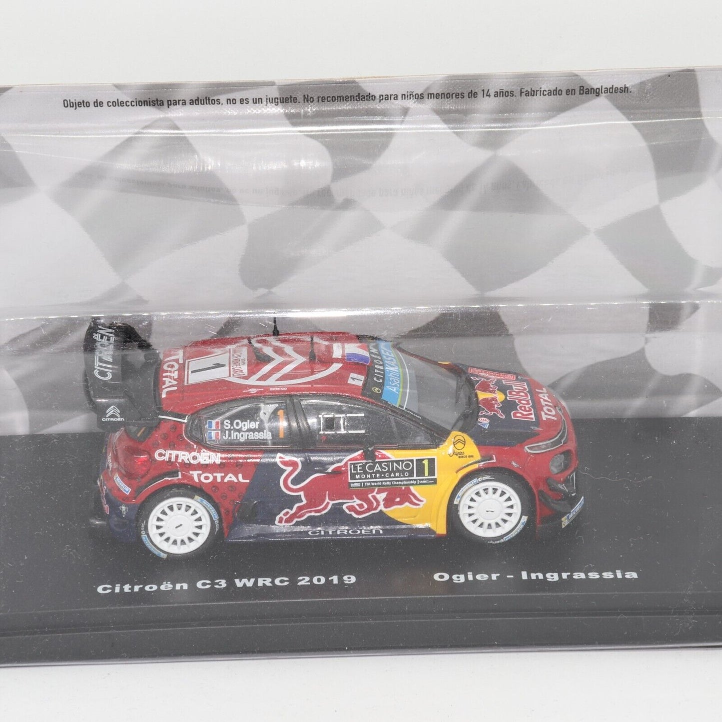 Citroen C3 WRC 2019 #1 Ogier - Ingrassia - 1/43 Altaya