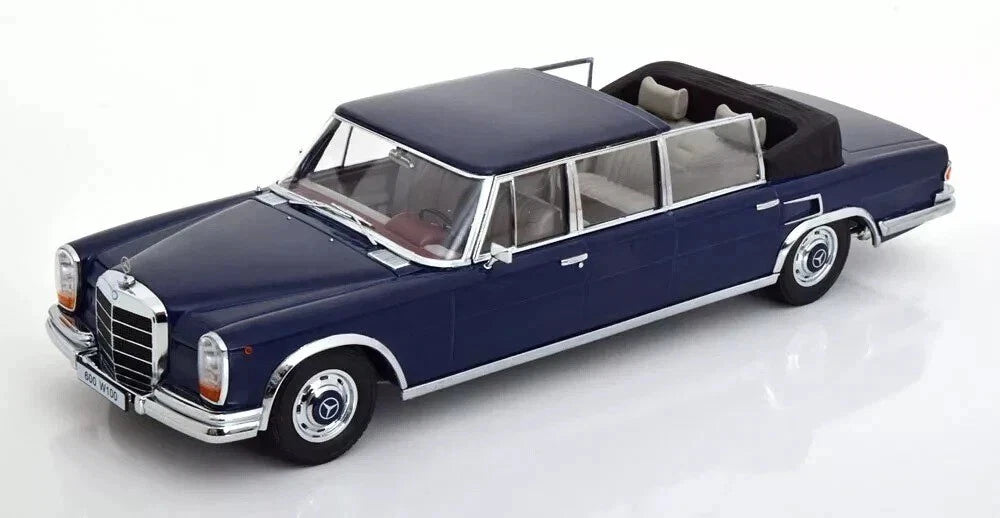 Mercedes-benz 600 W100 Landaulet bluemarin - 1/18 KK-Scale