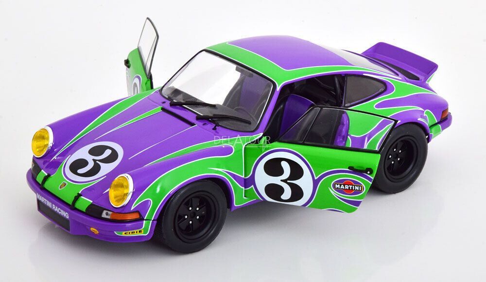 Porsche 911 RSR purple hippy tribute 1973 - 1/18 Solido
