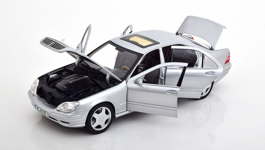 Mercedes-Benz S55 AMG 1999 argintiu 1/500pcs - 1/18 Norev