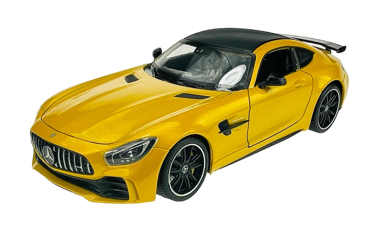 Mercedes AMG GT-R (galben) - 1/24 Welly