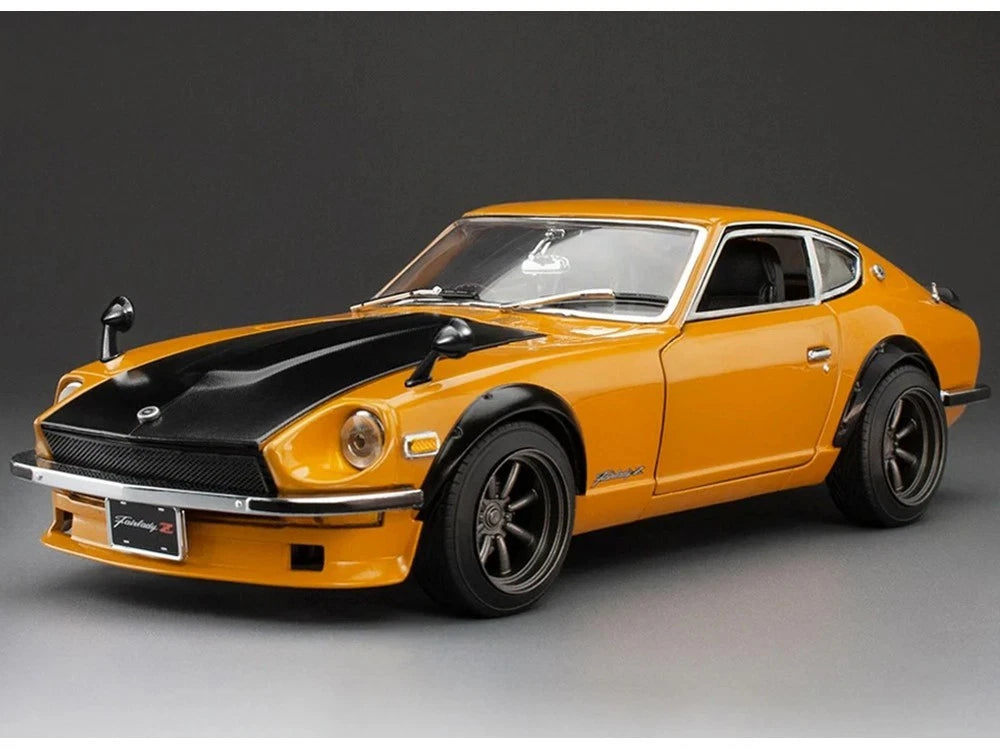 Datsun Fairlady Z 1971 orange - 1/18 Sun Star