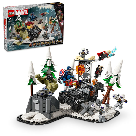 LEGO Marvel 76291 - Razbunatorii reuniti: Sub semnul lui Ultron (613 piese)