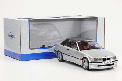 BMW Alpina B3 3.2 Convertible Silver - 1/18 Model Car Group