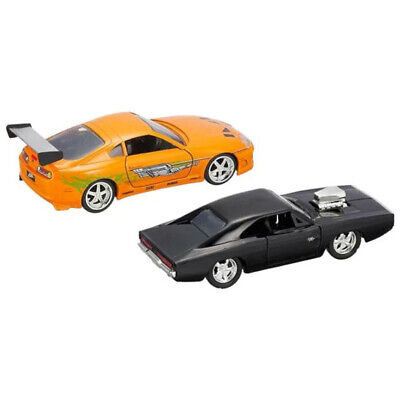Set 2 masinute Fast&Furious Dodge Charger R/T si Toyota Supra - 1/32 Jada
