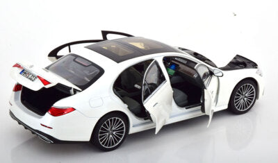 Mercedes-Benz S-Class AMG-Line 2021 alb metalic 1/500pcs - 1/18 Norev