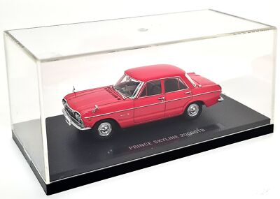 Nissan Prince Skyline 2000GTB 1965 cu vitrina plexiglass - 1/43 Ebbro