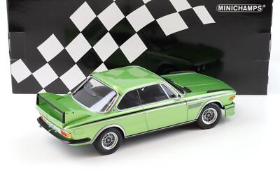 BMW 3.0 Csl 1973 verde 1/450 piese - 1/18 Minichamps