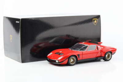 Lamborghini Miura SVR rosu/negru - 1/18 Kyosho